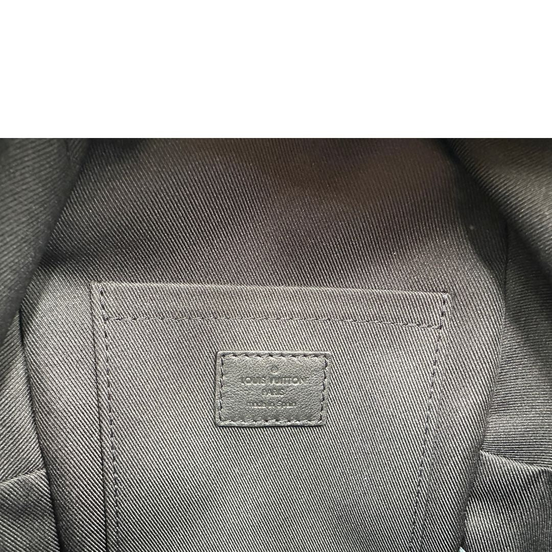 Zaino Palm Springs mini Louis Vuitton in pelle marrone
