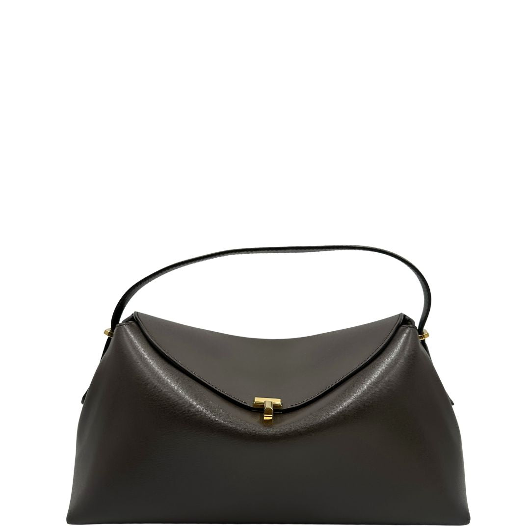Borsa T-Lock TOTEME marrone