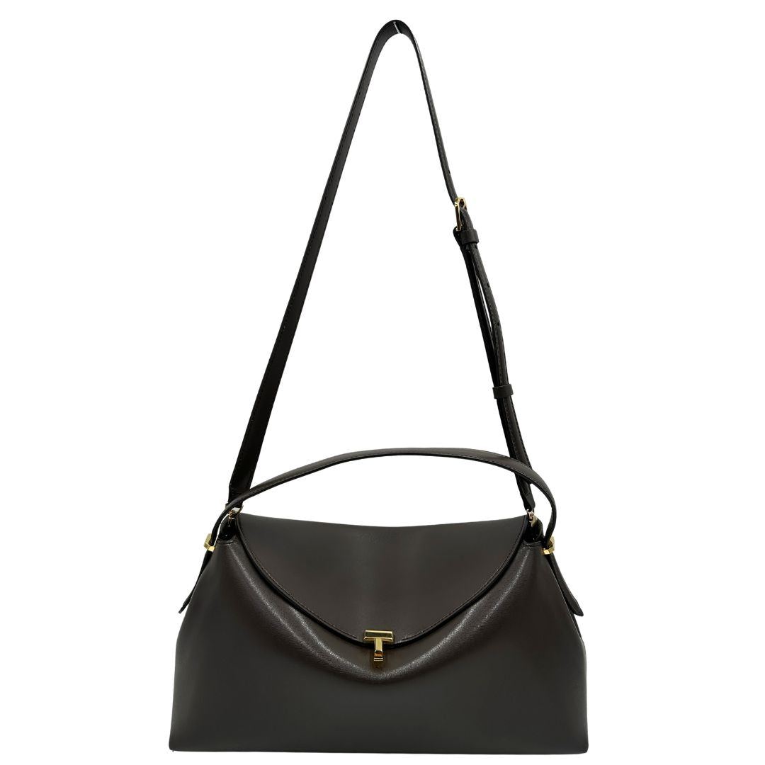 Borsa T-Lock TOTEME marrone