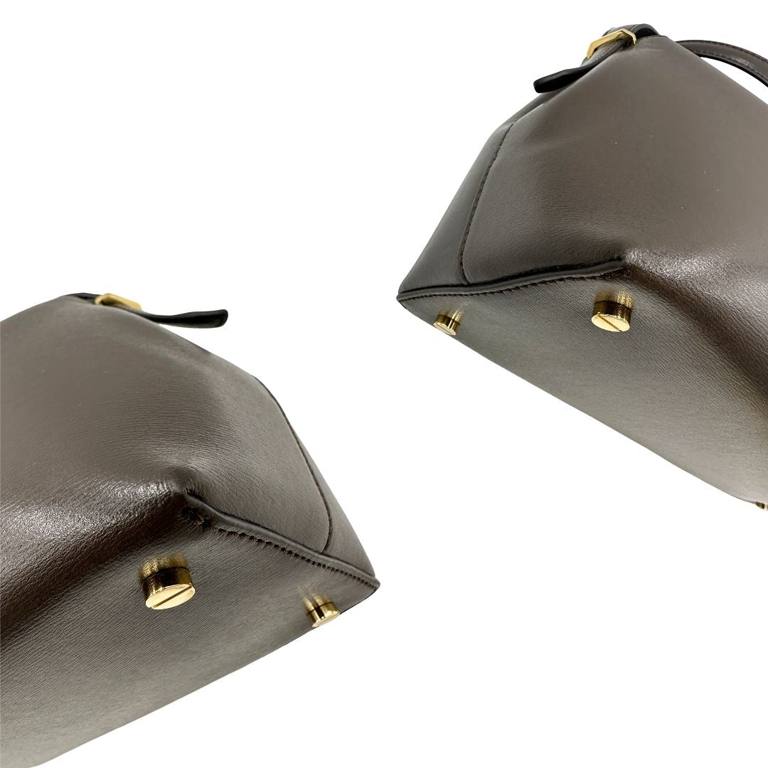 Borsa T-Lock TOTEME marrone