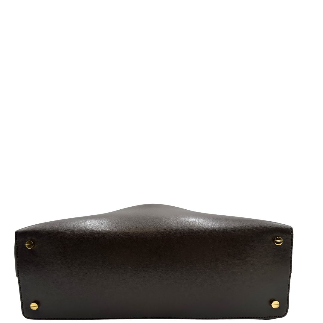 Borsa T-Lock TOTEME marrone