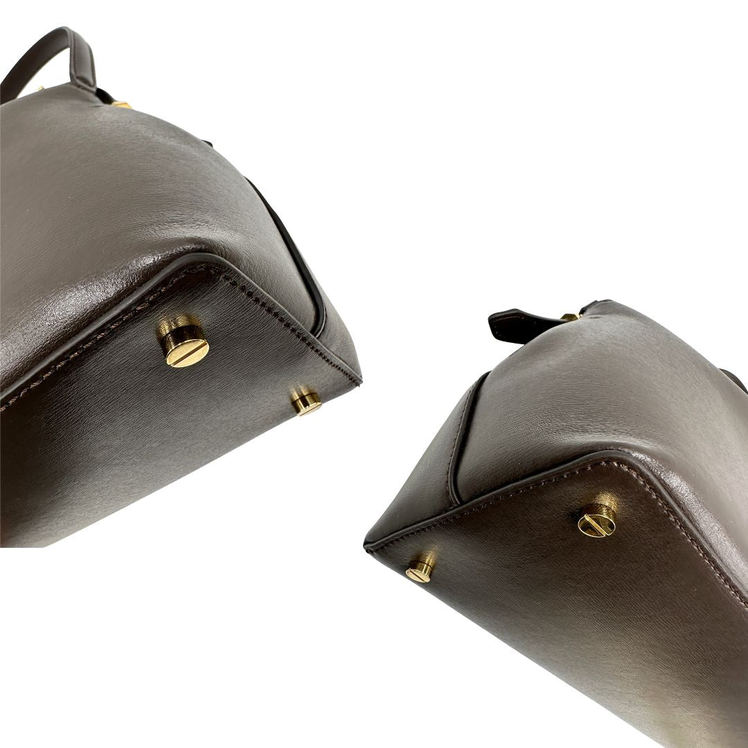 Borsa T-Lock TOTEME marrone