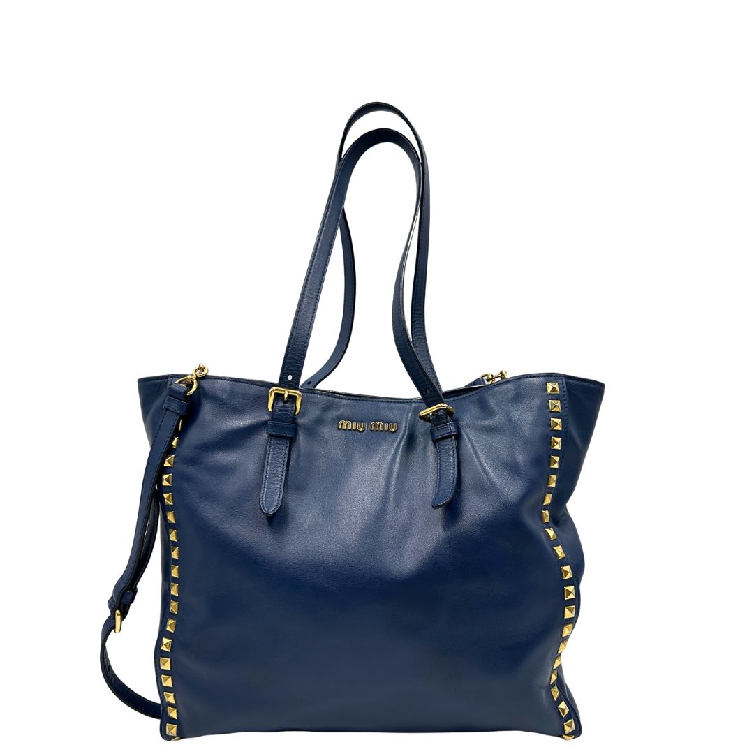Shopper Miu Miu blu