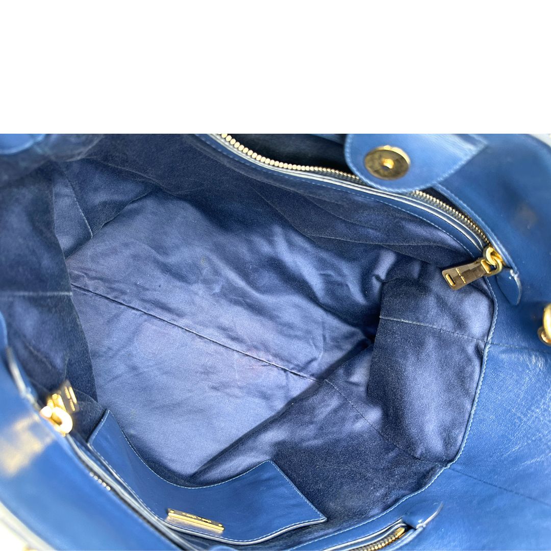 Shopper Miu Miu blu
