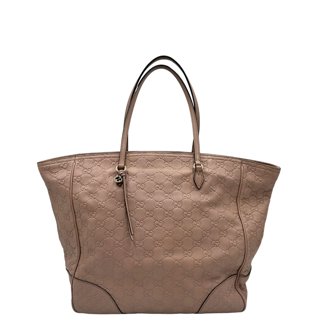 Shopper Gucci Guccissima (pelle, rosa) – foto 2 di 13