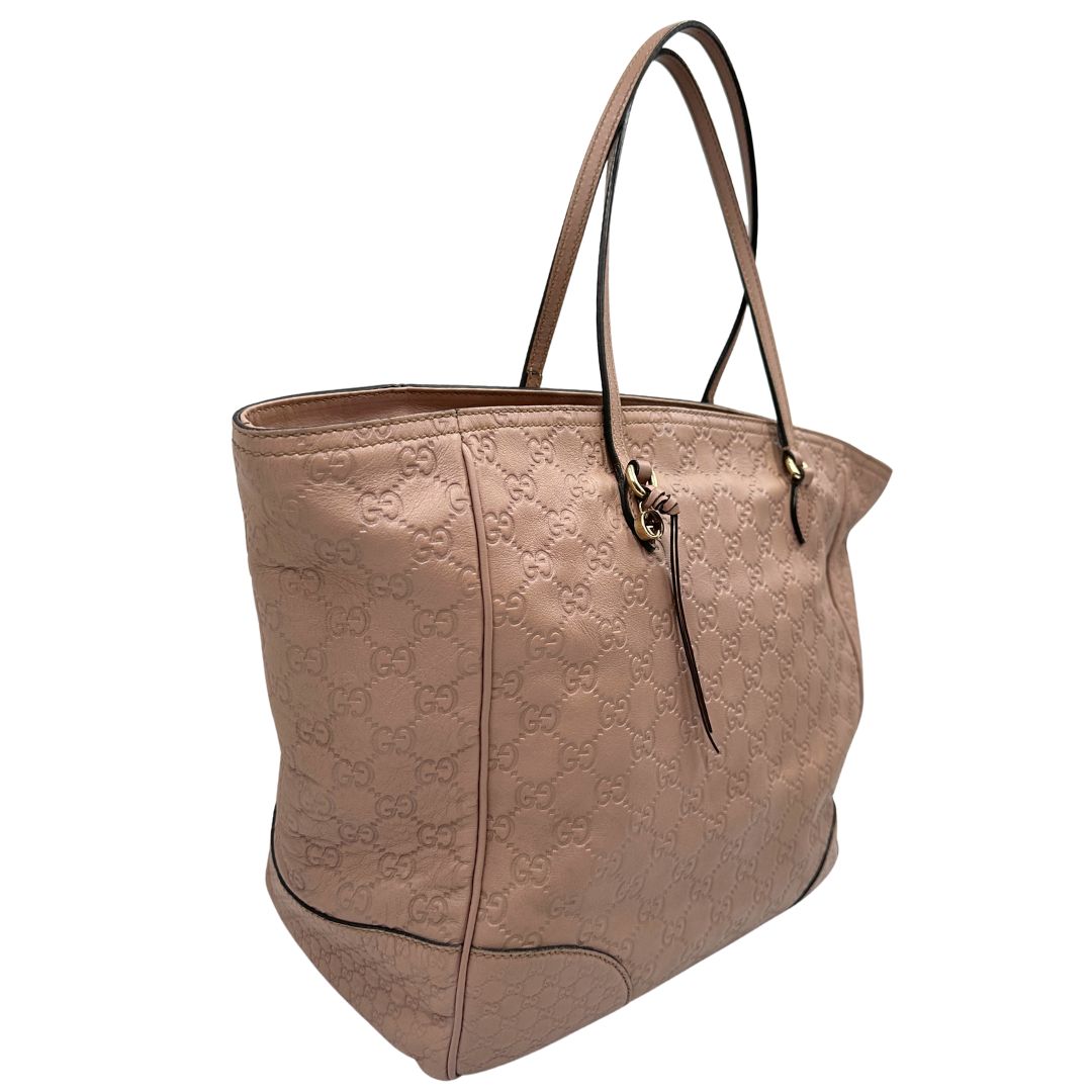 Shopper Gucci Guccissima (pelle, rosa) – foto 3 di 13