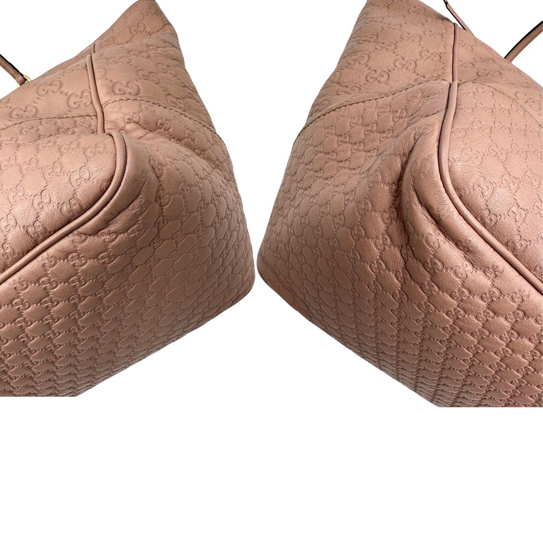Shopper Gucci Guccissima (pelle, rosa) – foto 9 di 13