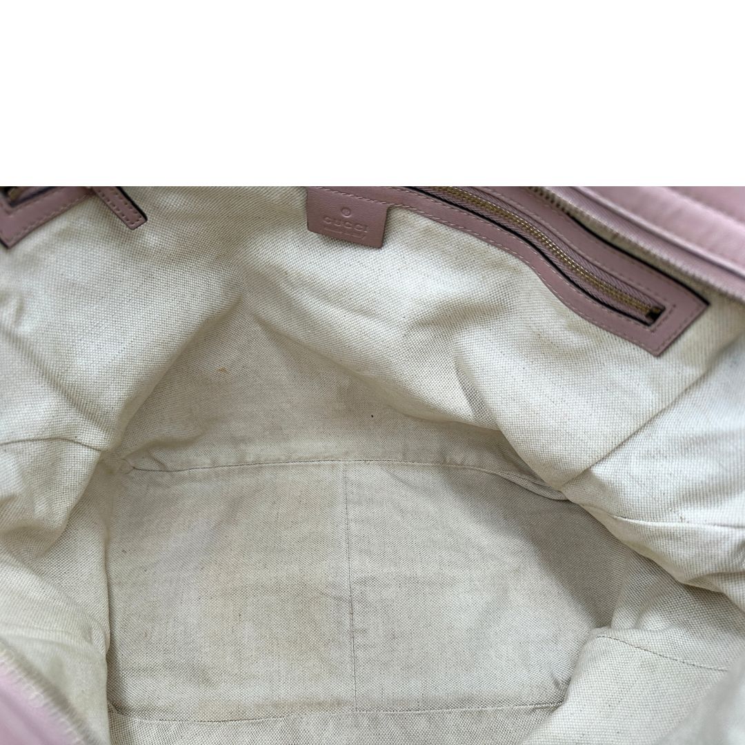 Shopper Gucci Guccissima (pelle, rosa) – foto 10 di 13