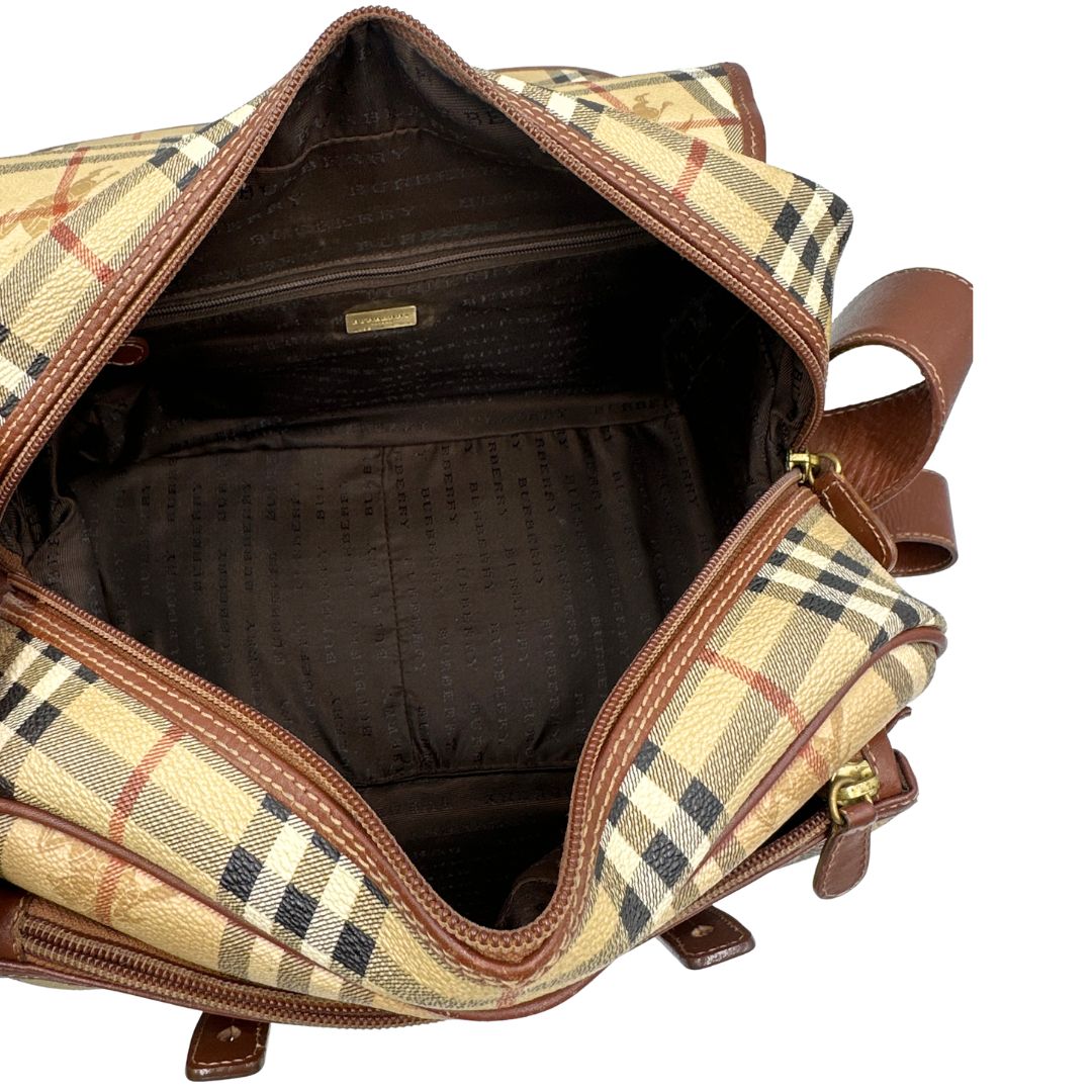 Cartella Burberry tartan (canvas, beige) – foto 11 di 17