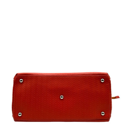 base Borsa Zanellato in pelle arancione trama Blandine; munita di un manico singolo e una tracolla amovibile e regolabile. Completa di dustbag e cartellini, di lusso, originale, ottime condizioni. 