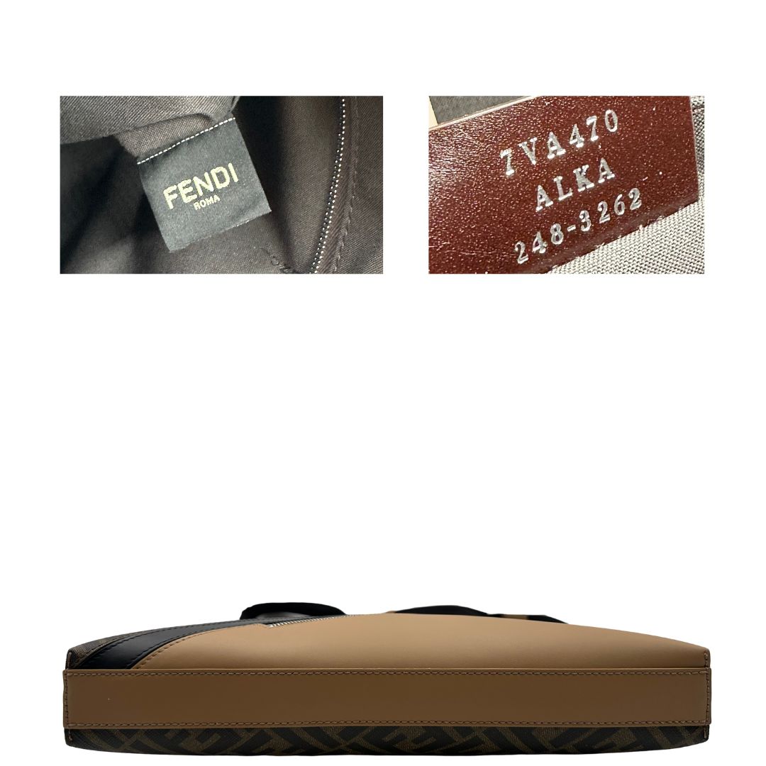 Fendi Diagonal FF Messenger Bag
