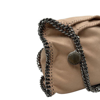  Borsa Falabella nella versione fold over tote color rosa cipria, di lusso, originale, ottime condizioni, usata