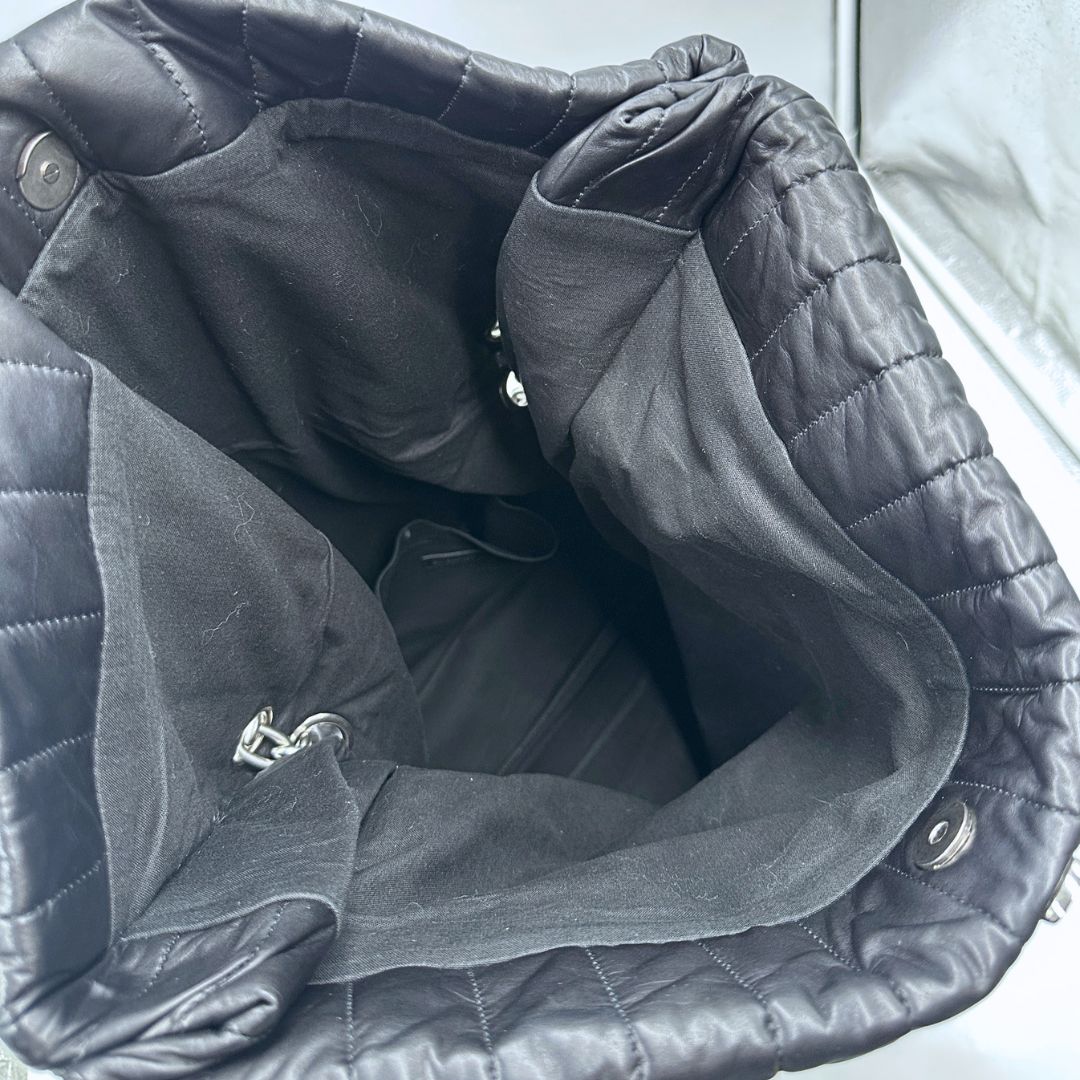 Borsa Monaco Balenciaga (pelle, nero) – foto 12 di 14