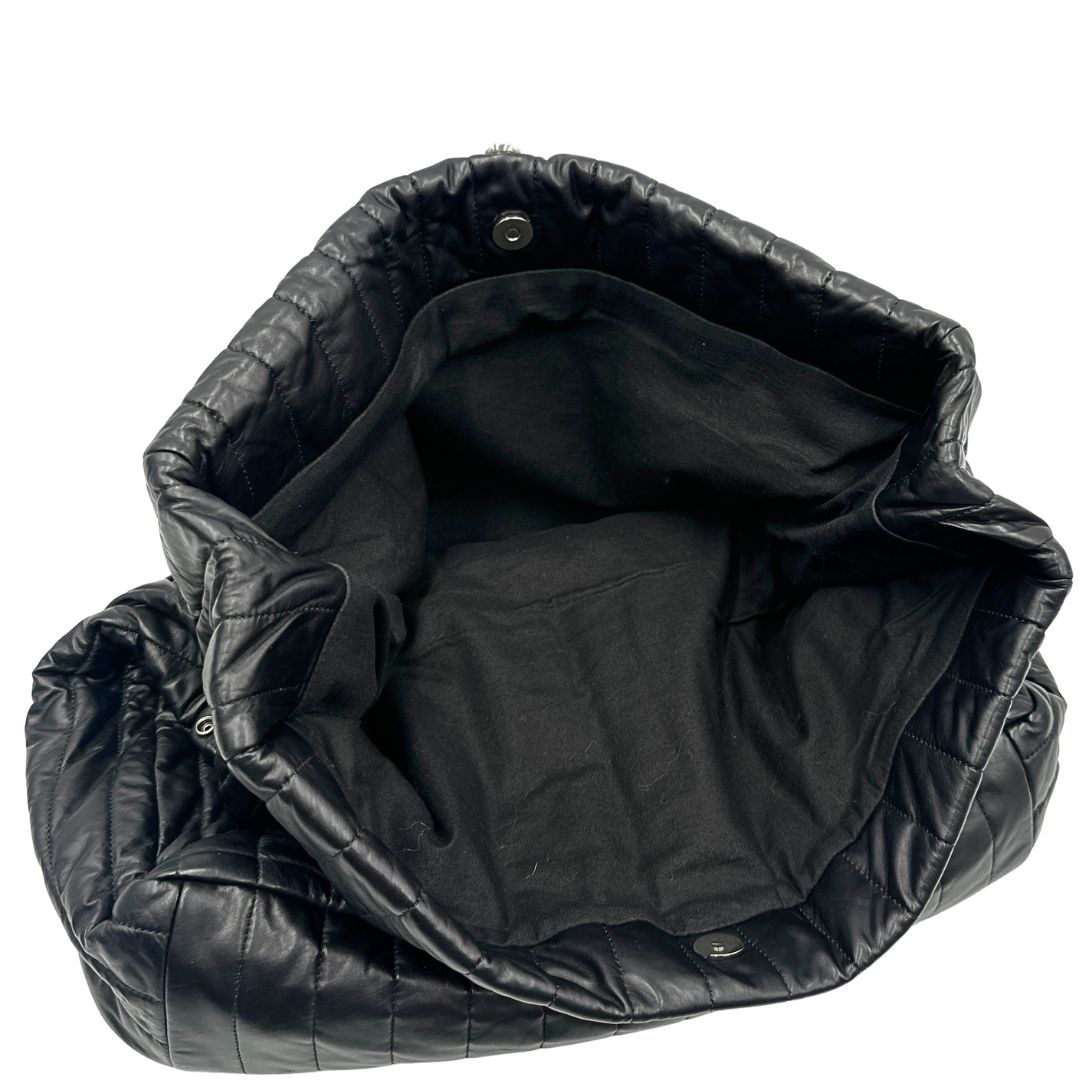 Borsa Monaco Balenciaga (pelle, nero) – foto 9 di 14