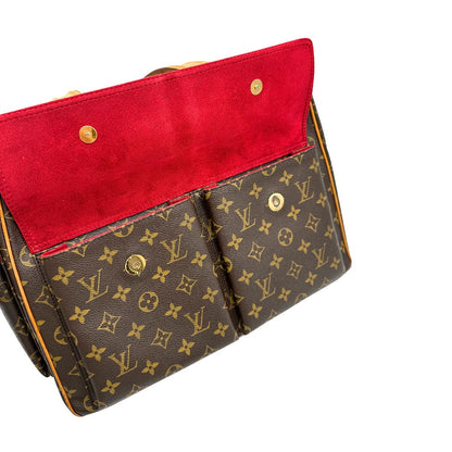 chiusura  Borsa Multipli Citè LV in canvas monogram, di lusso, originale, ottime condizioni, usata. 