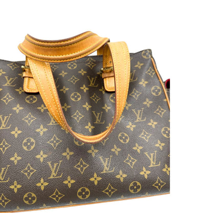 manici  Borsa Multipli Citè LV in canvas monogram, di lusso, originale, ottime condizioni, usata. 