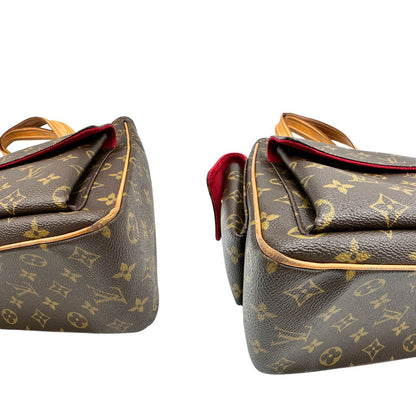 angoli  Borsa Multipli Citè LV in canvas monogram, di lusso, originale, ottime condizioni, usata. 