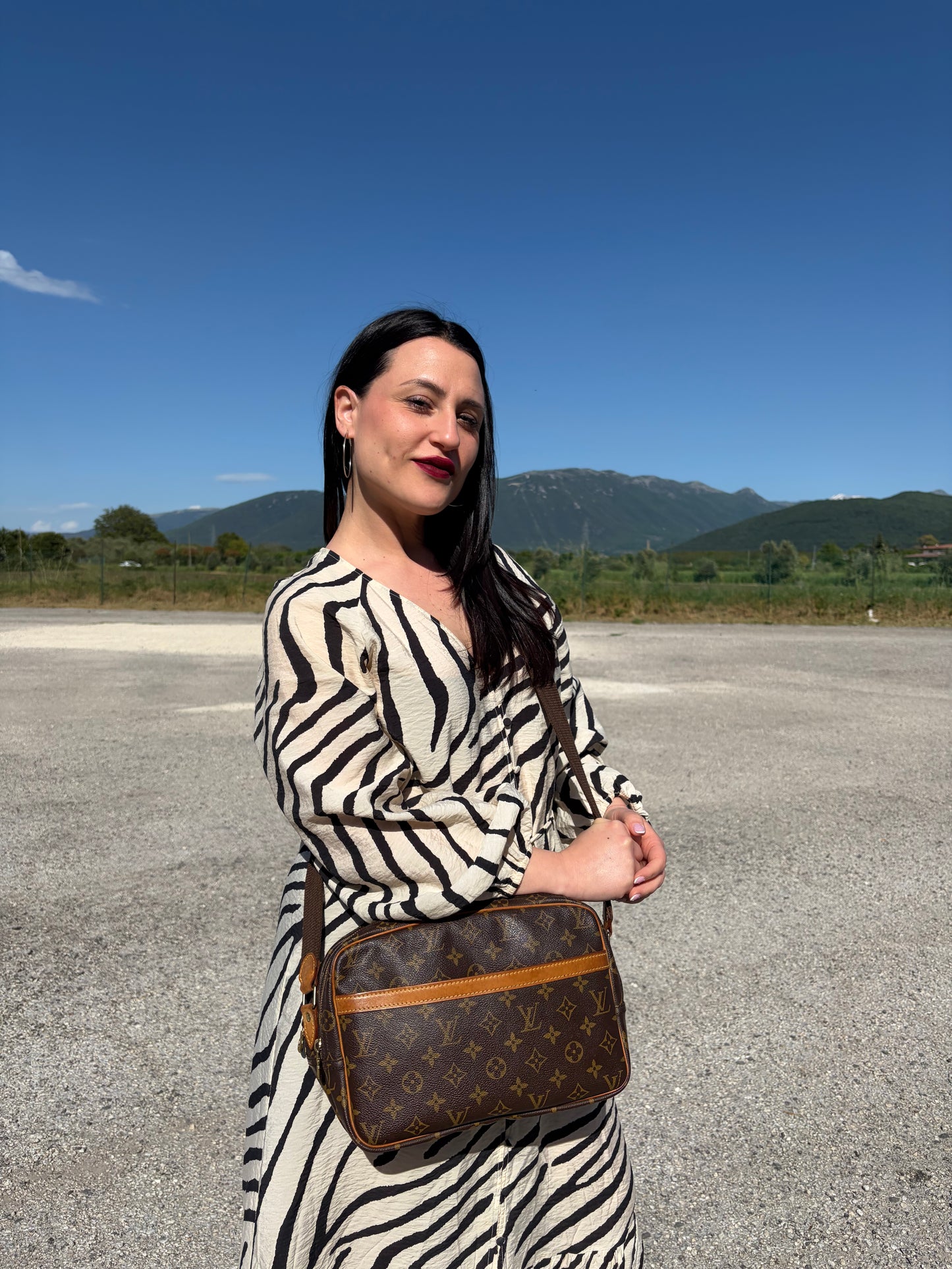 Reporter PM Louis Vuitton monogram