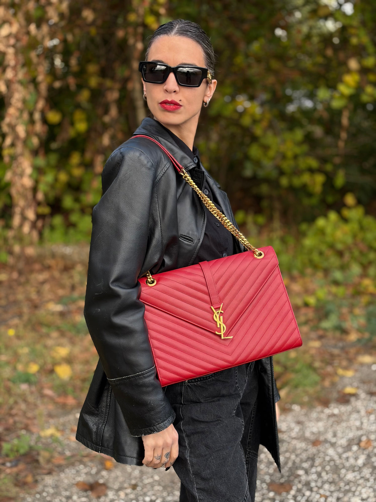 Borsa Envelope Saint Laurent