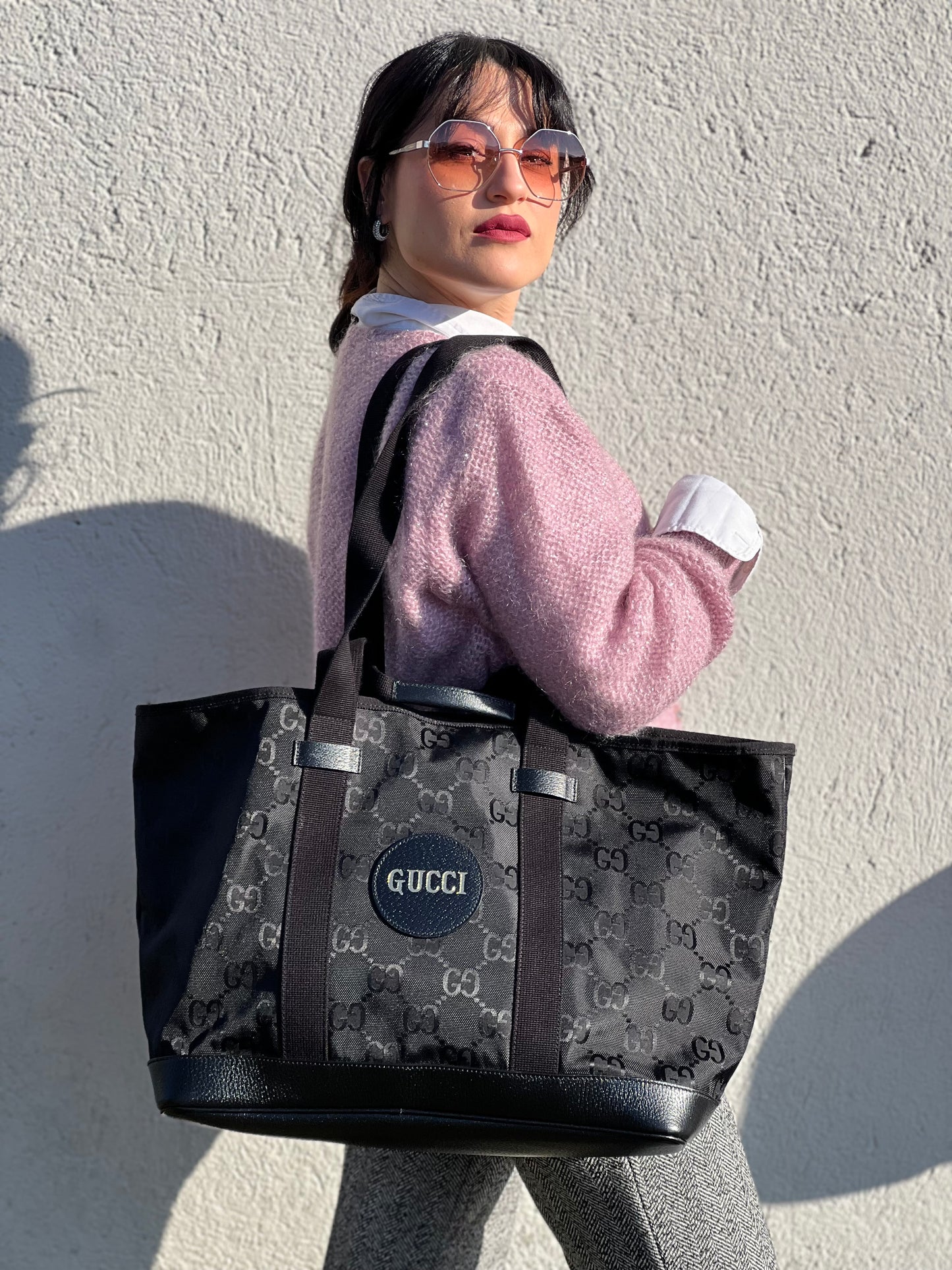 Tote Gucci GG Supreme nylon