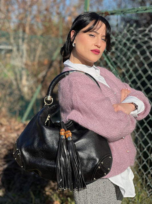 Borsa Gucci Indy nera