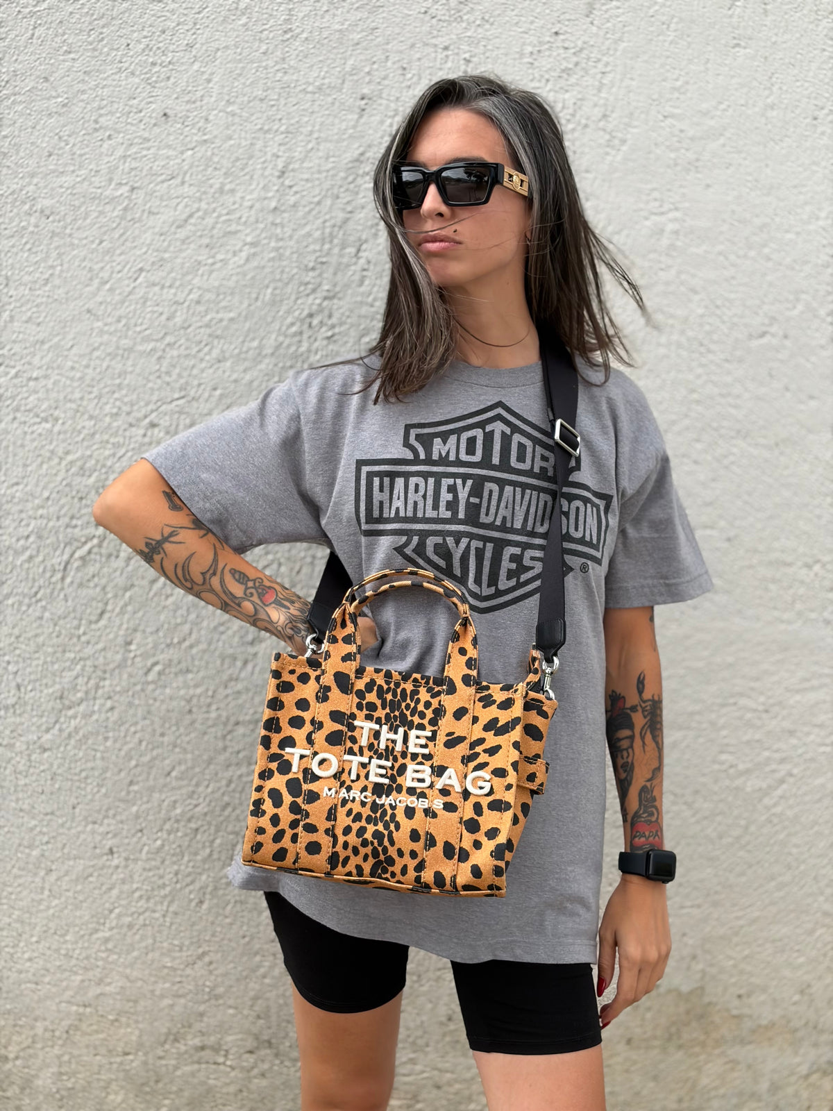 The Cheetah Tote Bag Marc Jacobs small