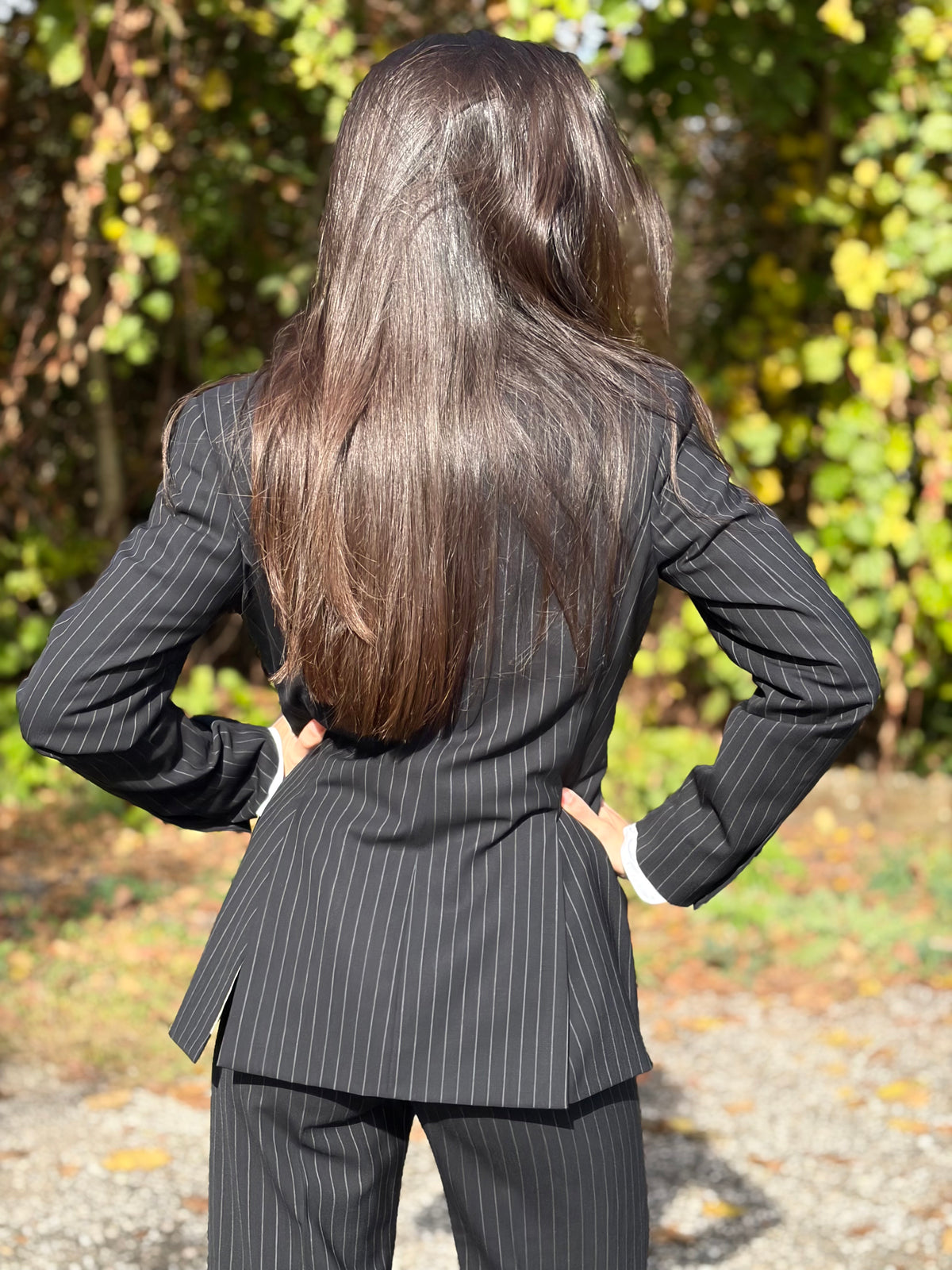 Tailleur Gucci gessato tg. 42