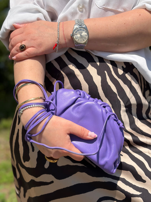 Pouch Bottega Veneta viola
