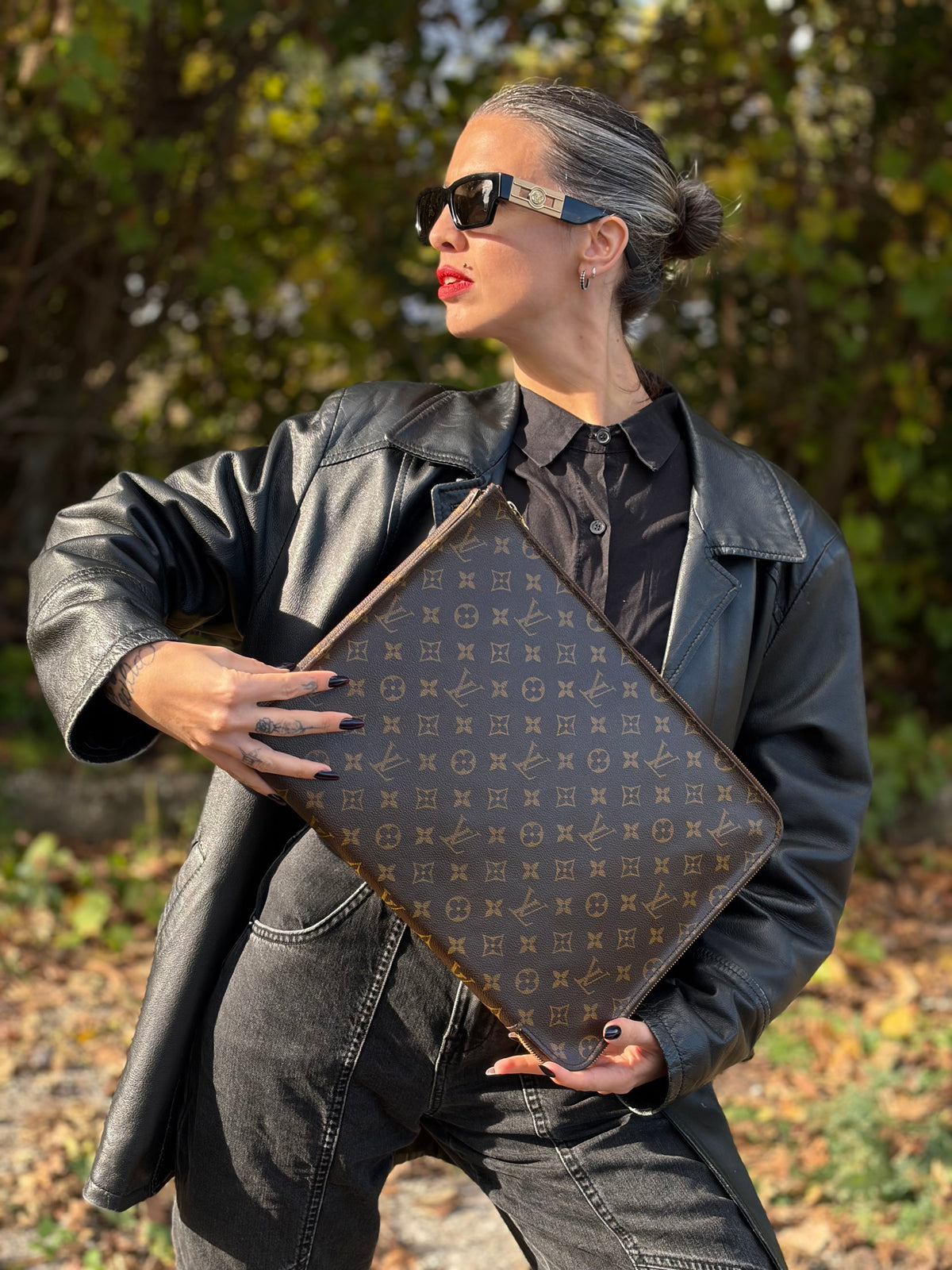 Portadocumenti Louis Vuitton monogram