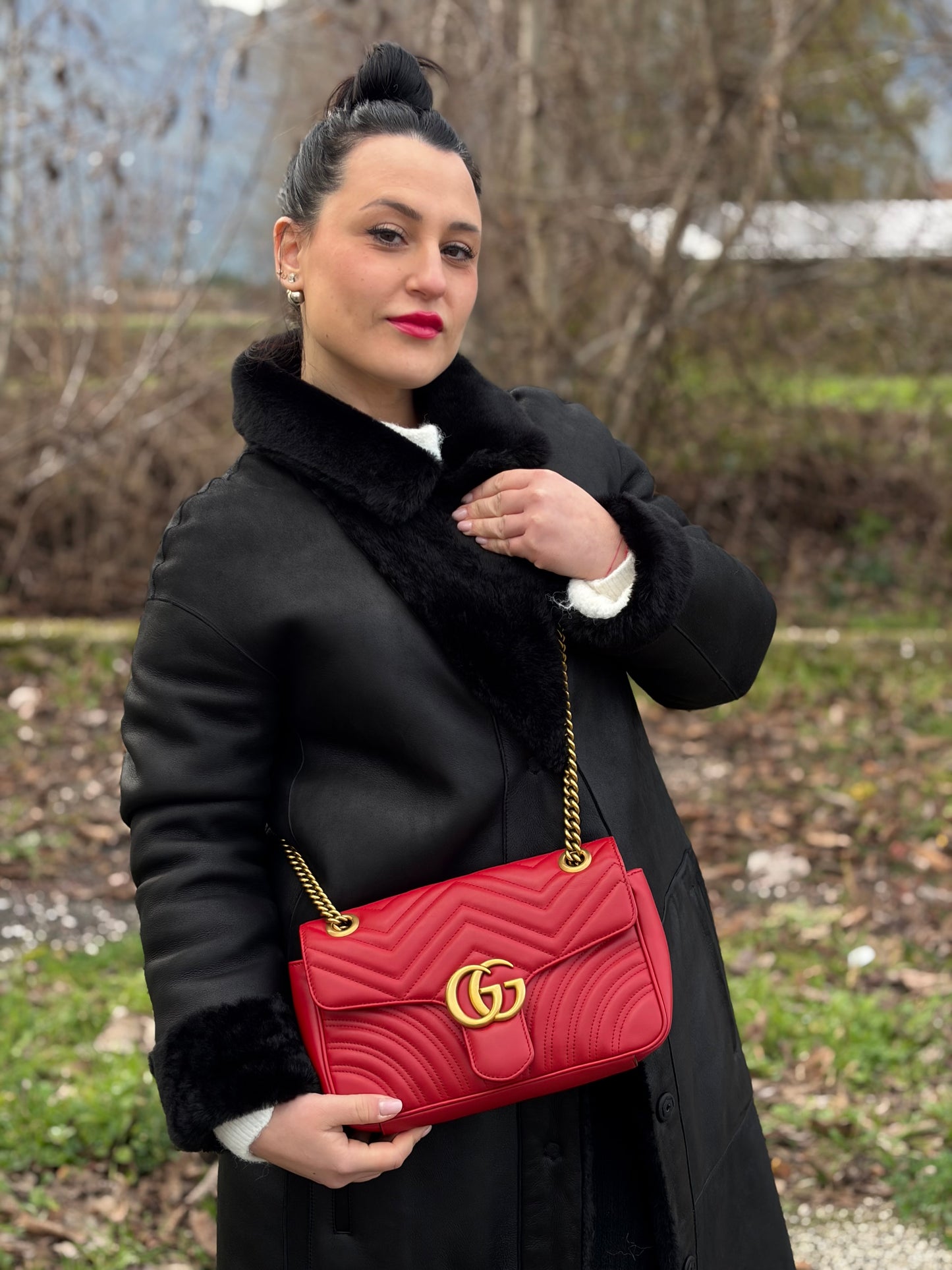 Borsa Gucci Marmont misura media