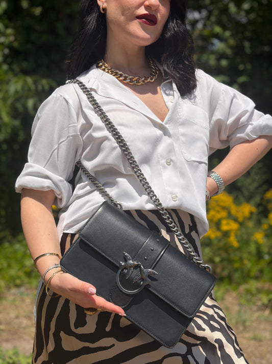 Love Bag One Pinko nera