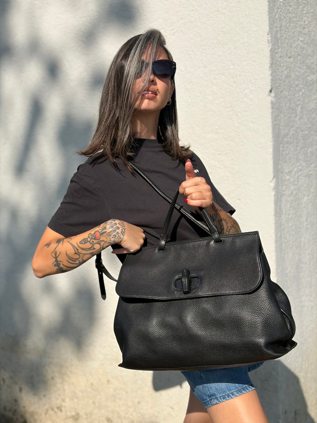 Borsa Gucci Bamboo Daily