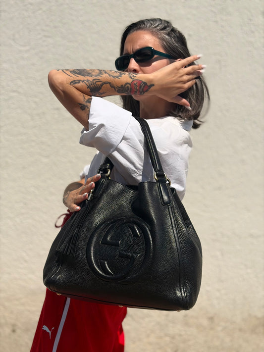 Borsa Gucci Soho nera
