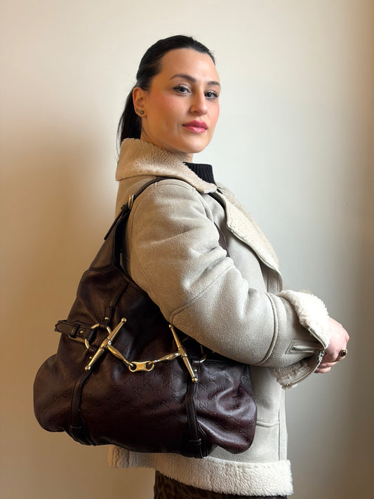 Hobo Horsebit Guccissima 85th Anniversary