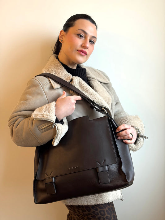 Cartella Orciani marrone