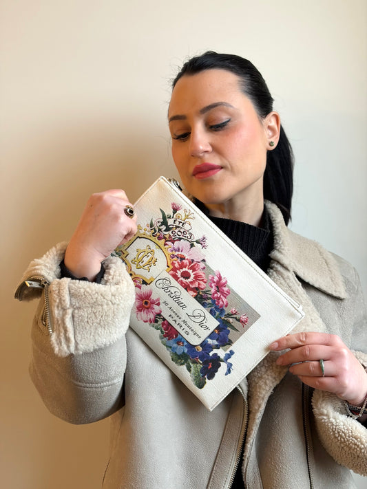 Pochette Christian Dior 30 Avenue Montaigne Floral