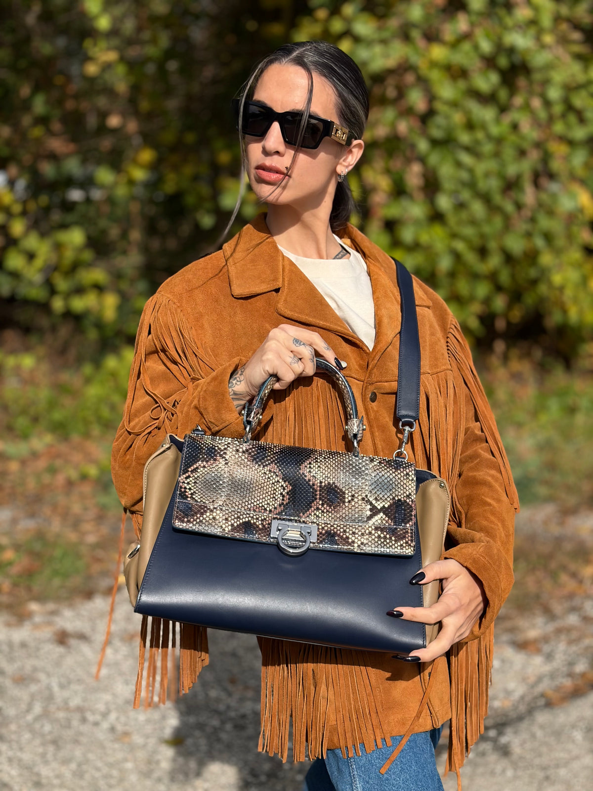 Borsa Satchel Sofia Salvatore Ferragamo