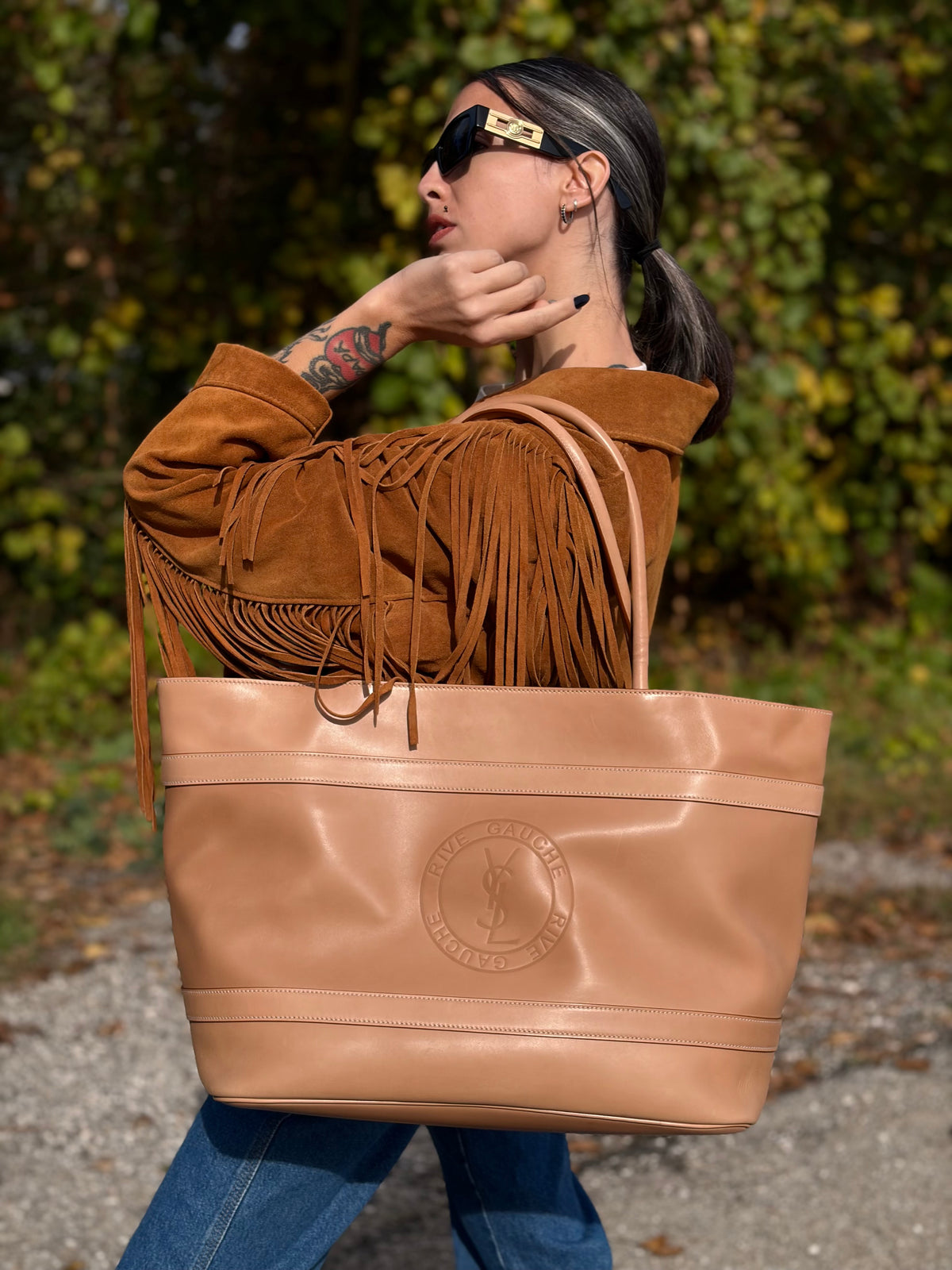 Tote Saint Laurent Rive Gauche Cabas