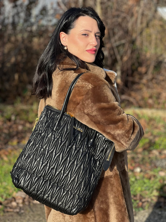 Miu Miu Tote Matelassé