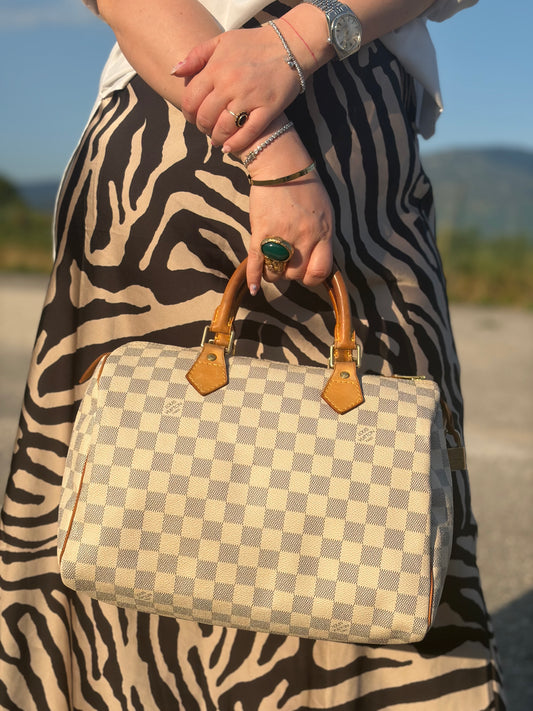 Speedy 30 Damier Azur Louis Vuitton