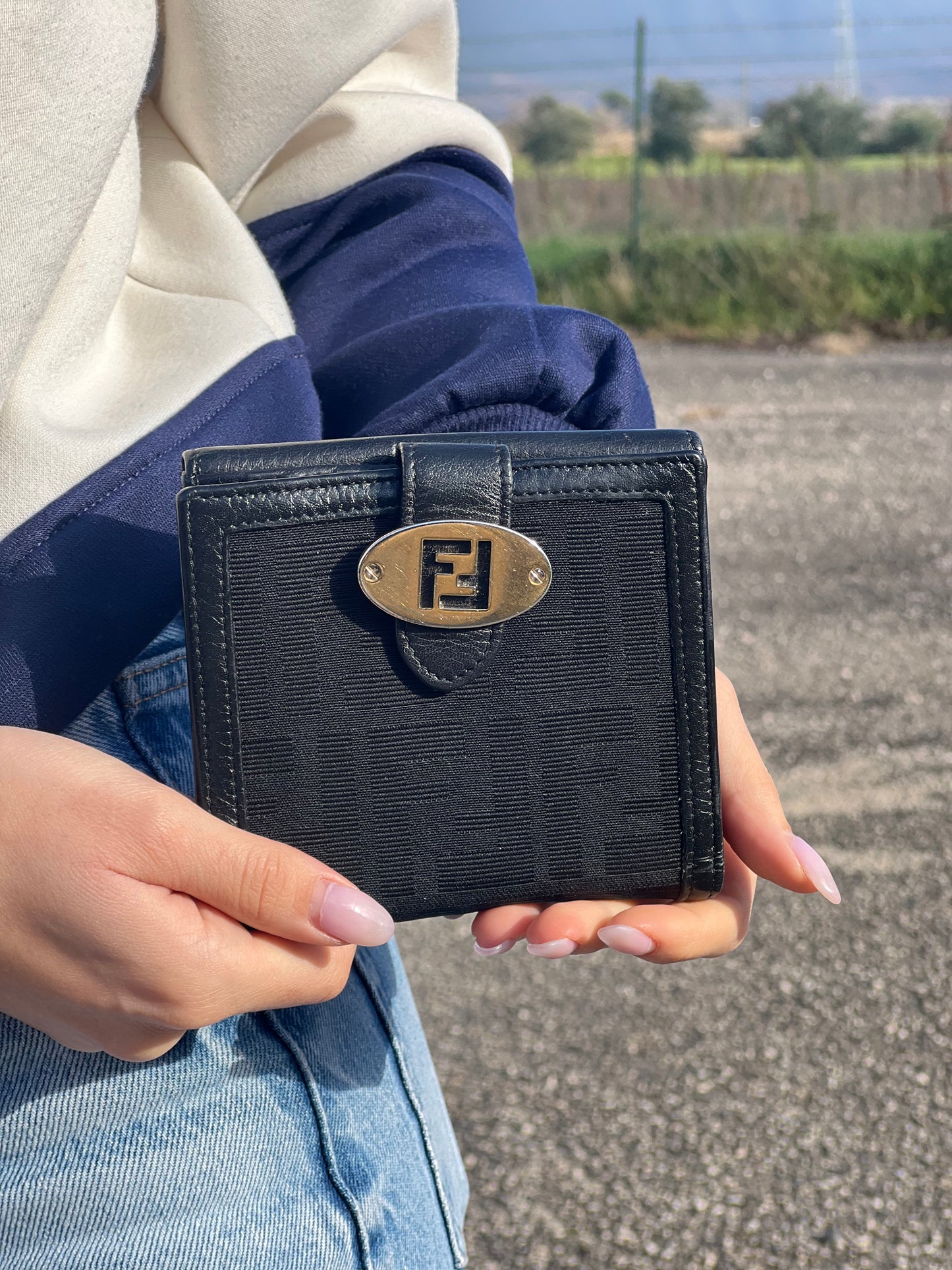 Portafoglio Fendi Zucca