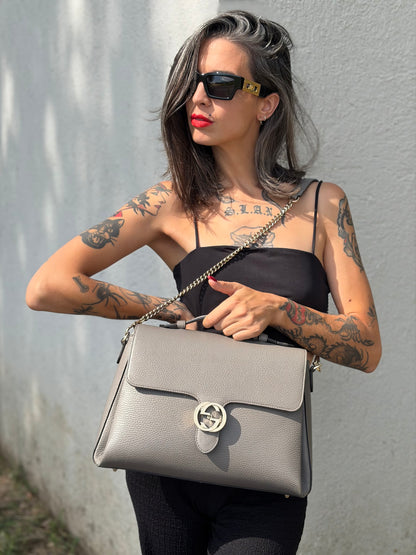 Tracolla Gucci Interlocking
