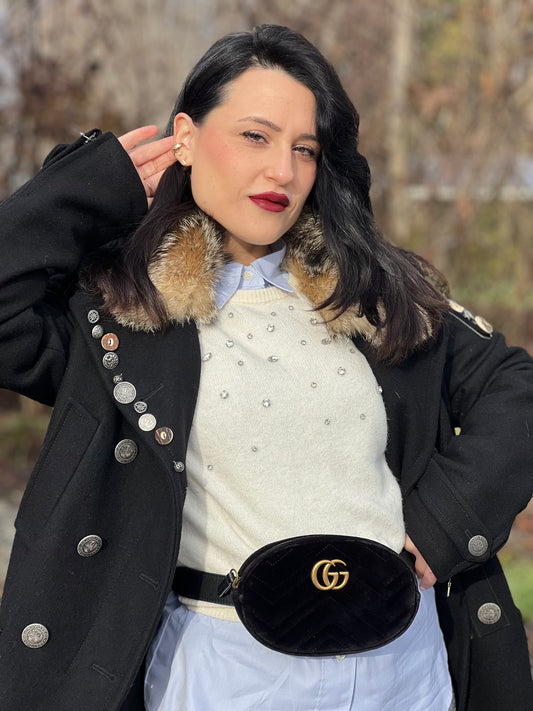 Marsupio velvet Gucci