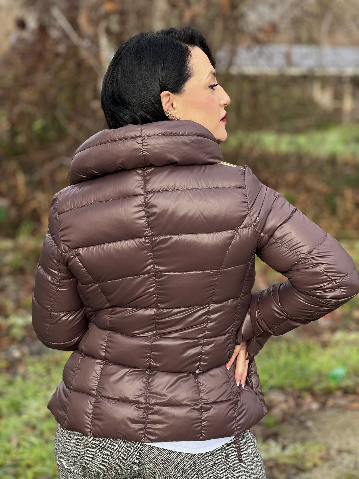 Piumino leggero White tg 42