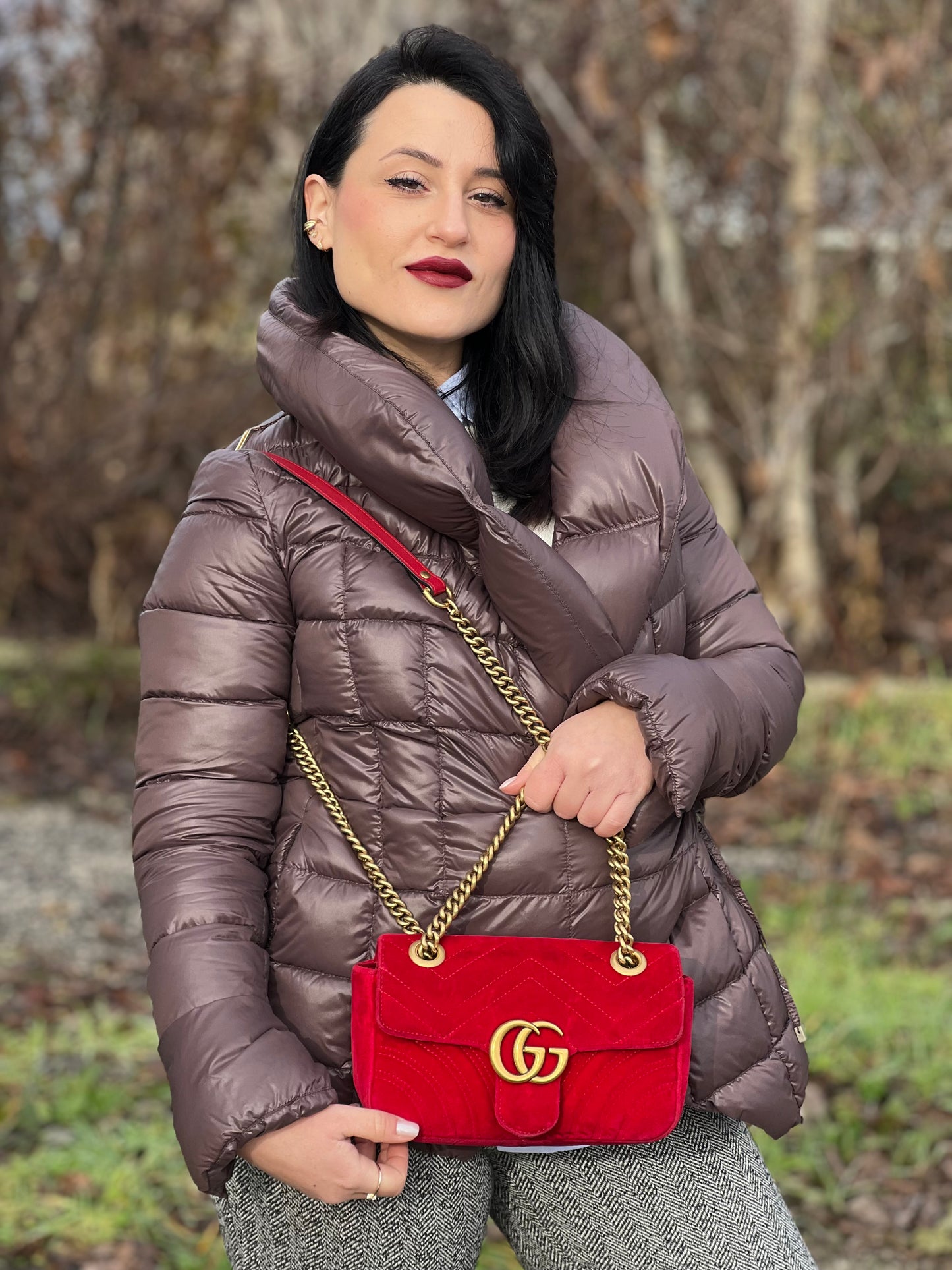 Borsa Gucci Marmont Velvet