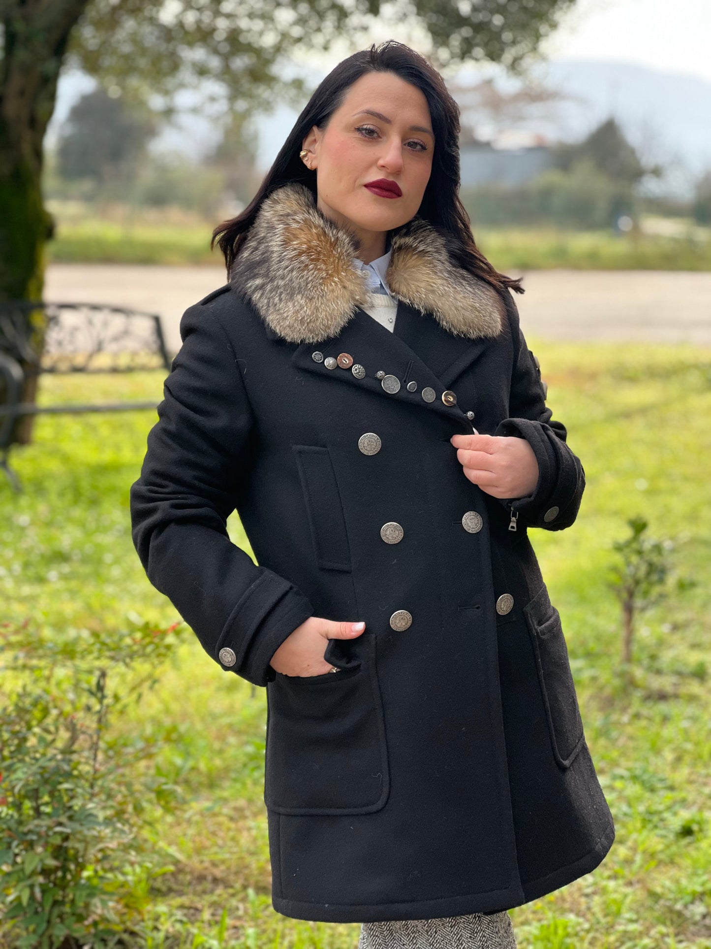 Cappotto Prada Caban tg  46