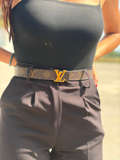 Cintura Louis Vuitton double face tg. 42