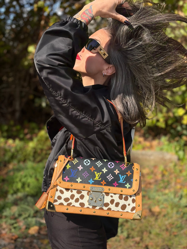 Borsa Louis Vuitton x Takashi Murakami Sac Rabat Dalmatian