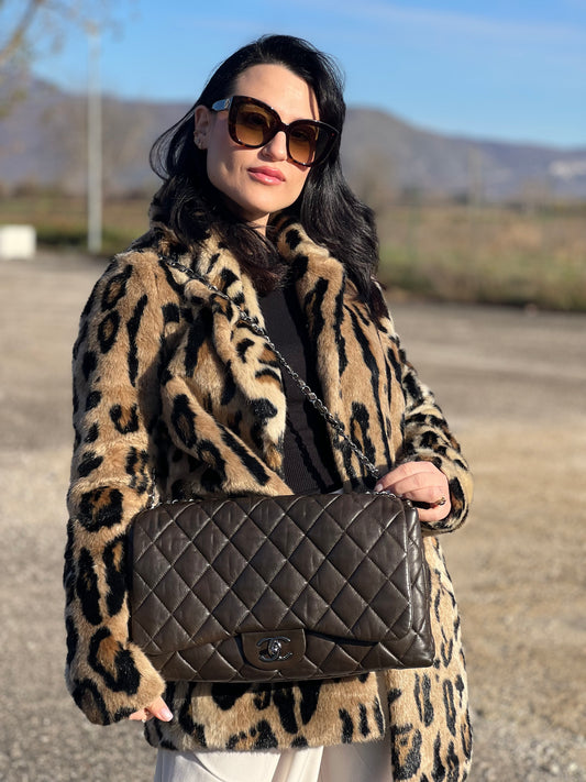 Borsa Chanel Jumbo 3 Accordion Flap