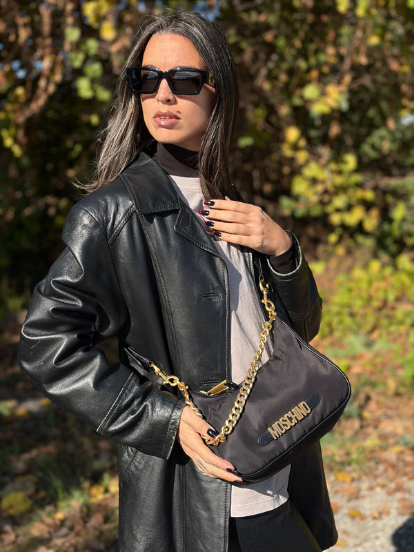 Hobo Moschino nera
